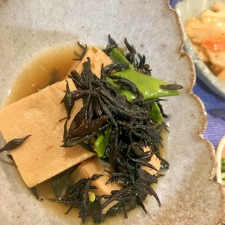 簡単！ひじきと高野豆腐の煮物